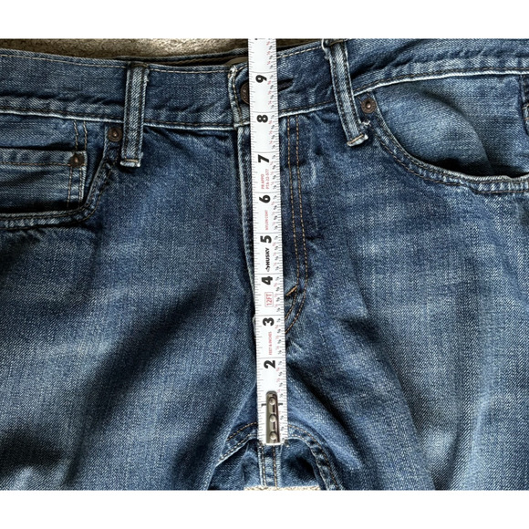 LEVIS 514 Slim Straight Jeans 30x32 Blue Medium Wash Cotton Denim Casual Pants - Picture 12 of 14